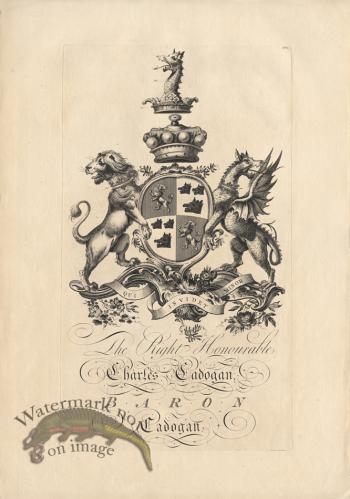 Baronagium Genealogicum Crest 421